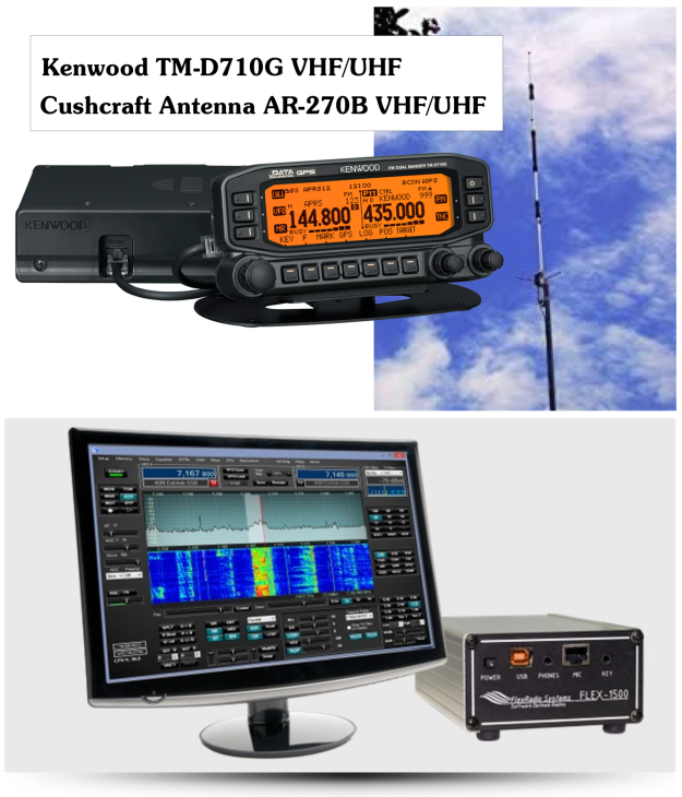 KENWOOD WITH CUSHCRAFT - AND FLEX RADIO 1500 (HF)